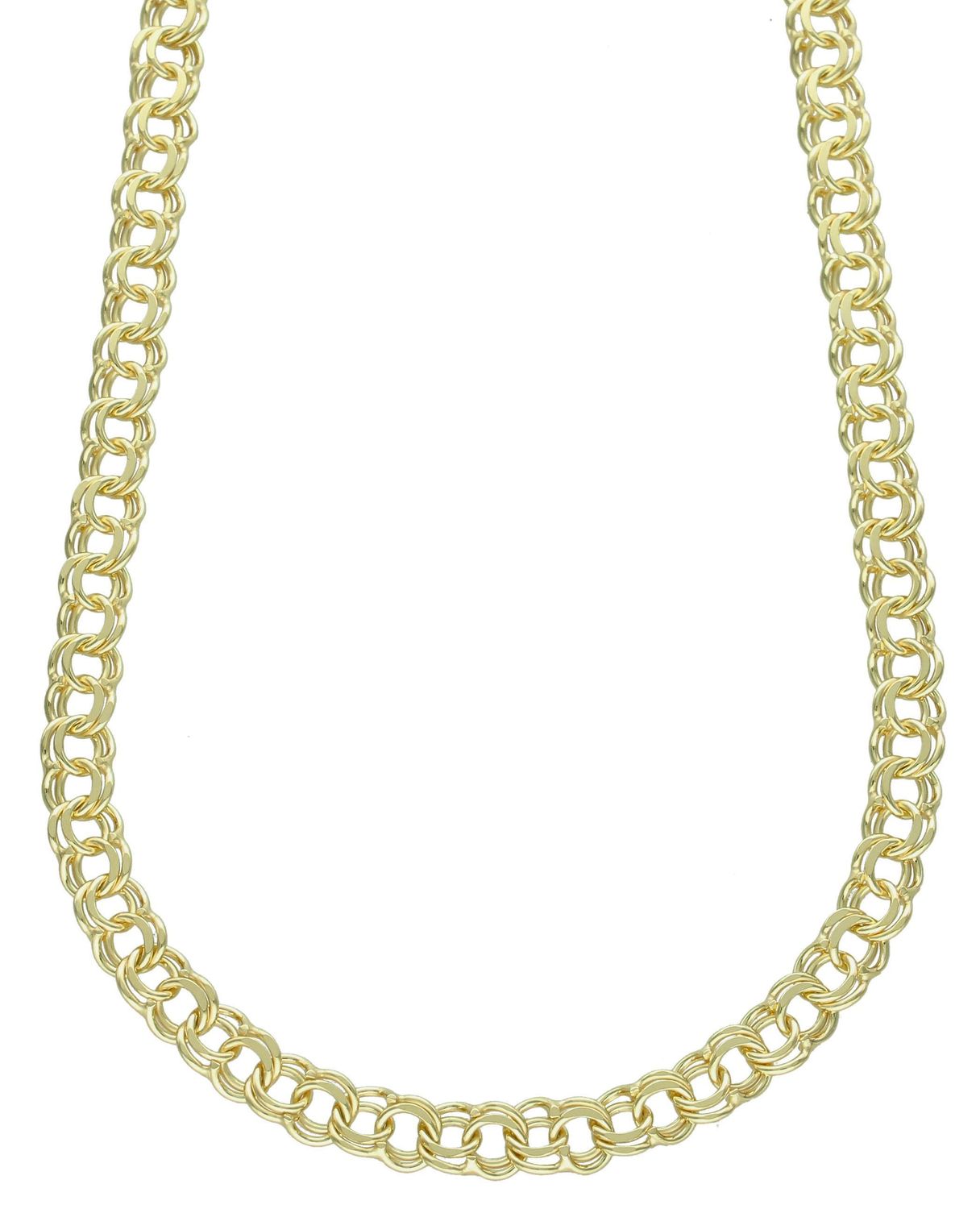 Srebrny łańcuszek 925 pozłacany splot garibaldi 6 mm DIA-LAN-12527-925 6mm (2).jpg